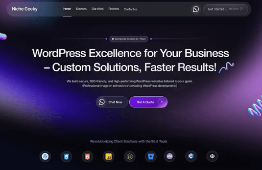 Forest trees and sunlight